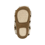 Fleur First Kicks Sandals in Gold, top view