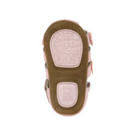 Mariposa First Kicks Sandals in Light Pink, top view