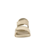 River Gem Sandals in Champagne, front view