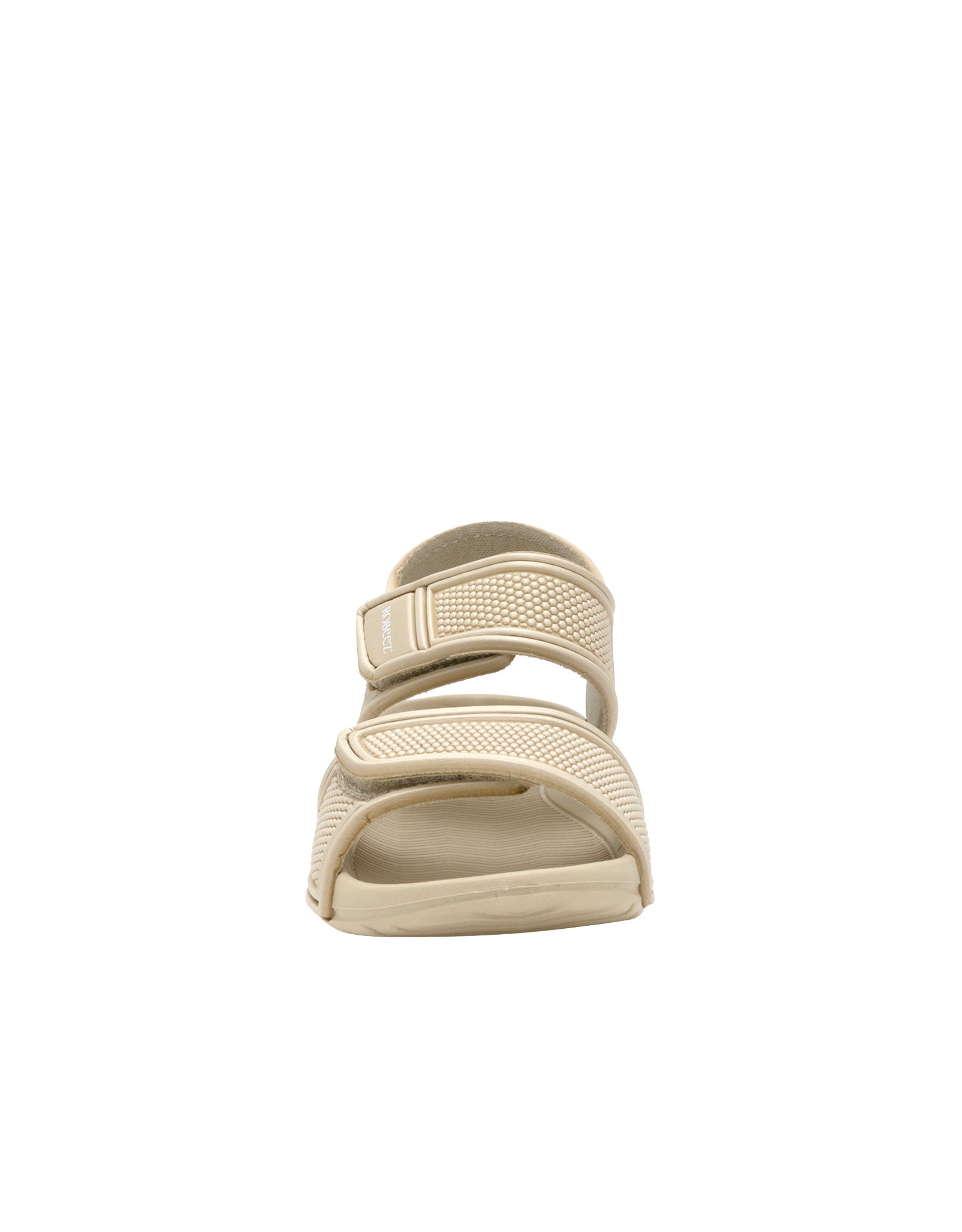 River Gem Sandals in Champagne, front view