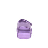 River Gem Sandals in Lavender, back view