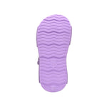 River Gem Sandals in Lavender, top view