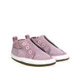 Stylish Staci Soft Soles in Pastel Pink, perspective view