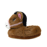 Meadow Light-up Slippers in Brown, side view