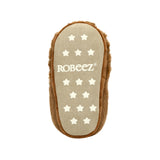 Meadow Light-up Slippers in Brown, bottom view