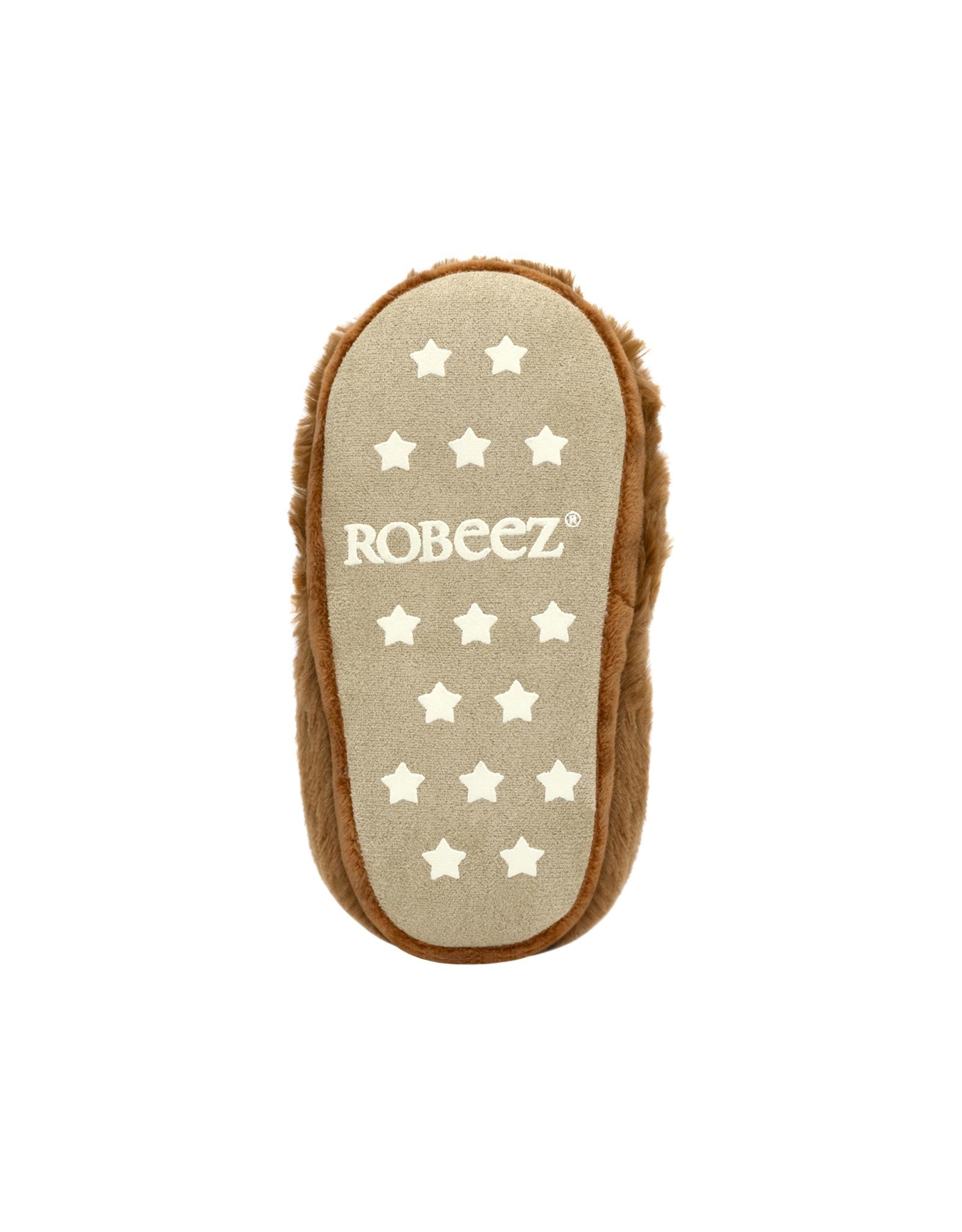 Meadow Light-up Slippers in Brown, bottom view