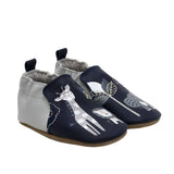 Hello World Soft Soles Navy, perspective view