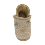 Wren Soft Sole Boots in Tan, top view