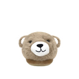 Cuddles Light-up Slippers in Tan, front view