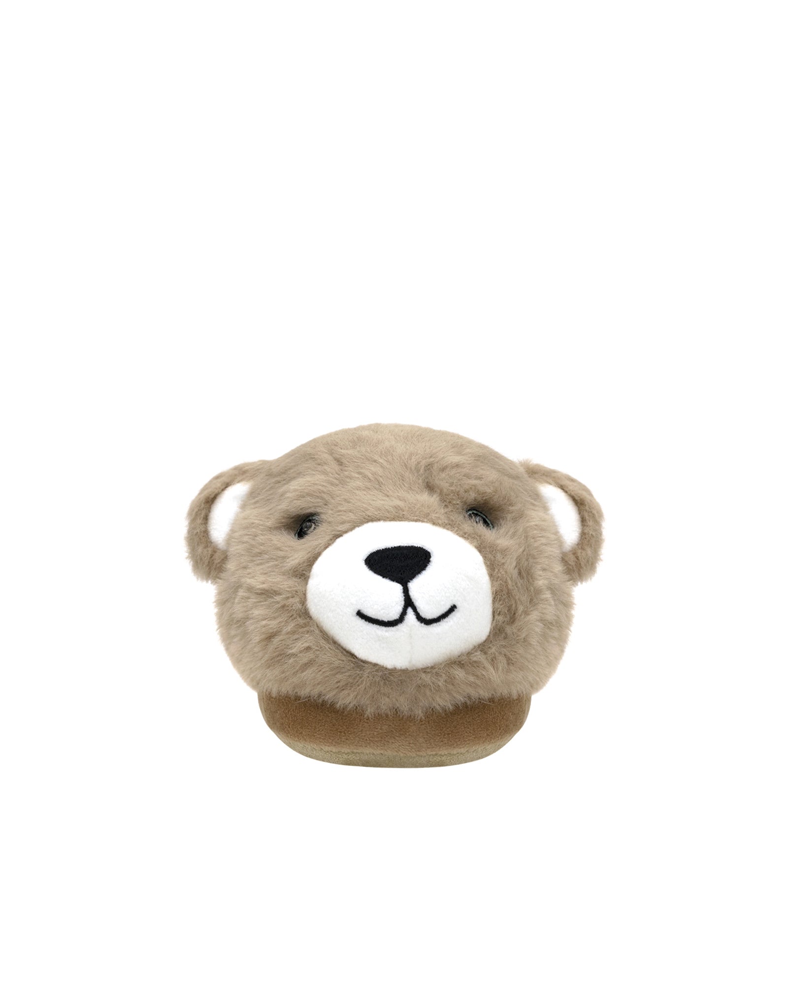 Cuddles Light-up Slippers in Tan, front view