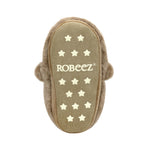 Cuddles Light-up Slippers in Tan, bottom view