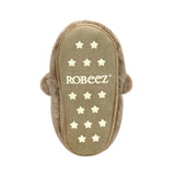 Cuddles Light-up Slippers in Tan, bottom view