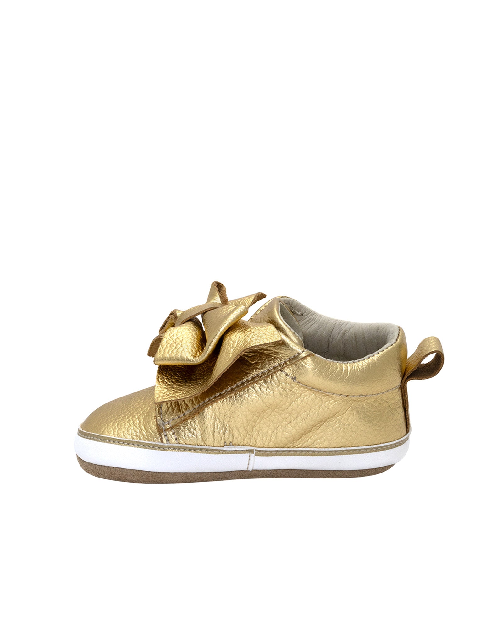 Aria First Kicks in Yellow Gold, side view