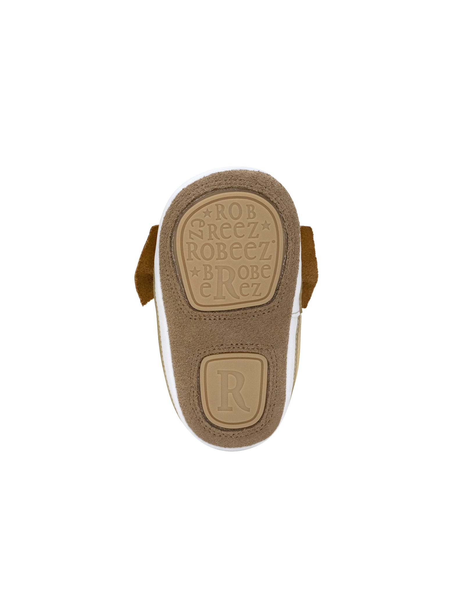 Aria First Kicks in Yellow Gold, bottom view