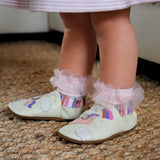 Cats Rule 3-Pack Baby Socks Pink
