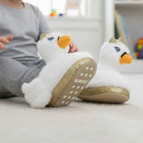 Swan Princess Light-Up Slippers White