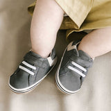 Adam First Kicks Grey Leather