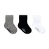 Boys Basic Baby Socks 3-Pack, flat laid