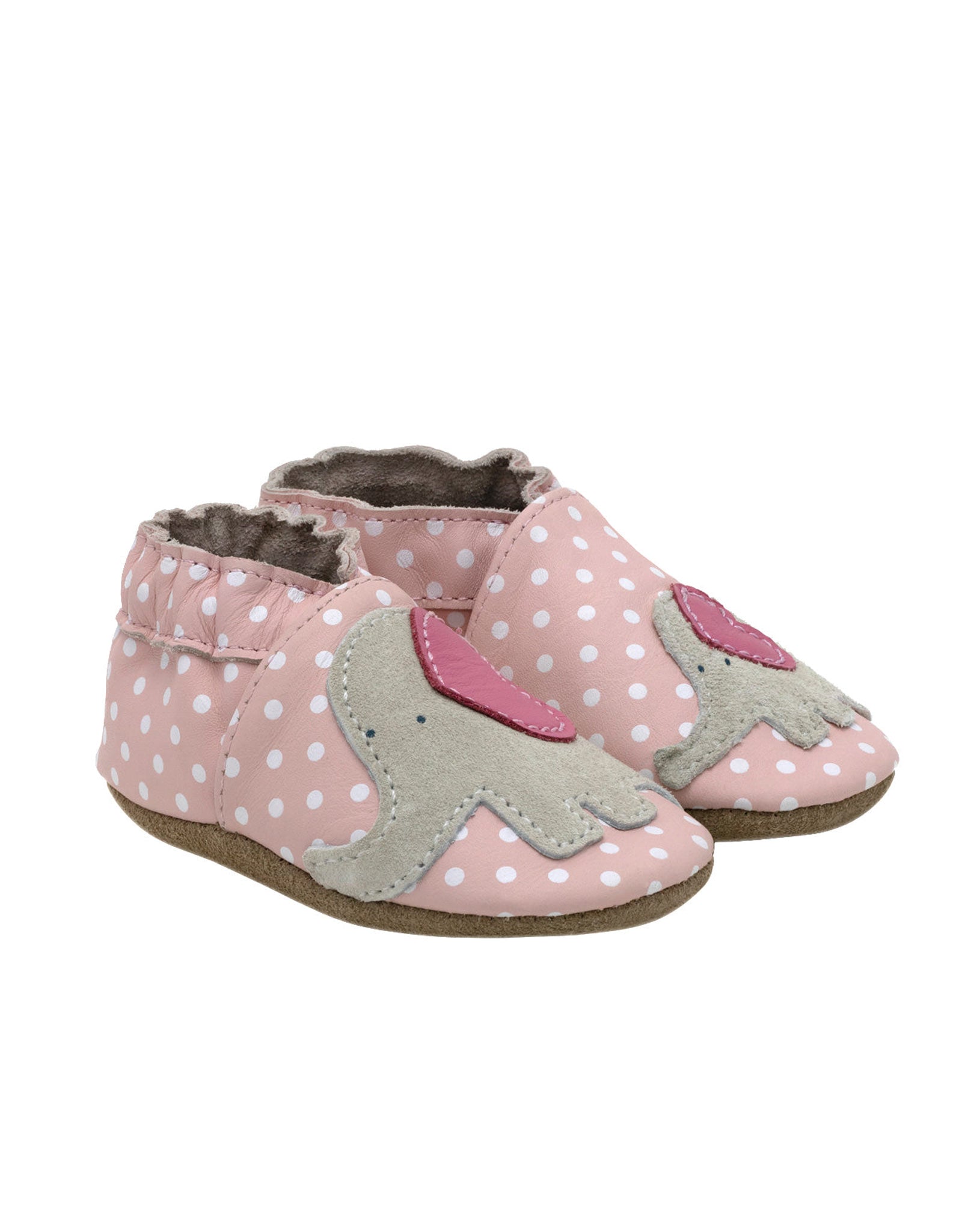 Little Peanut Soft Soles Pink, perspective view