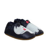 Friends Wrap Around Soft Soles Navy, perspective view