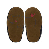 Friends Wrap Around Soft Soles Navy, bottom view