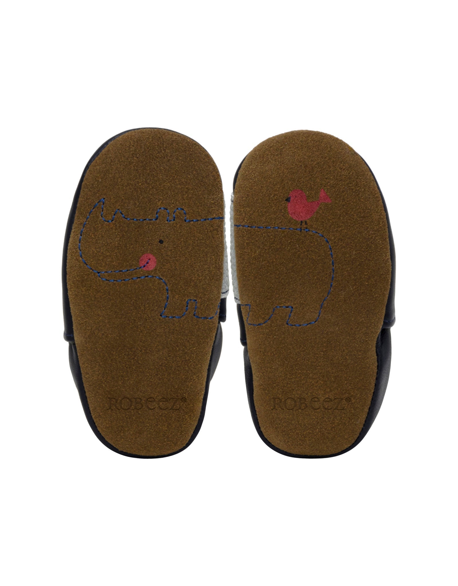 Friends Wrap Around Soft Soles Navy, bottom view