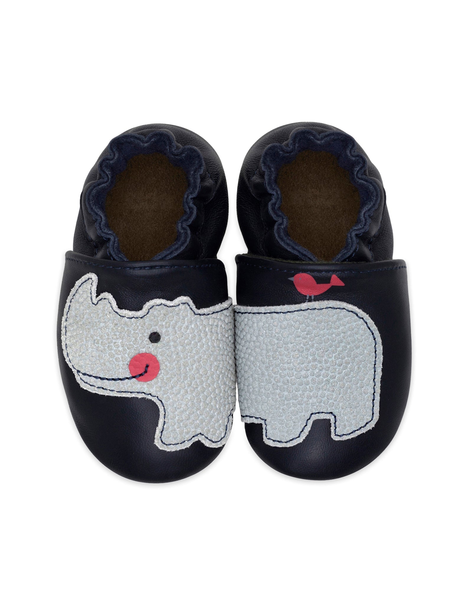 Friends Wrap Around Soft Soles Navy, top view