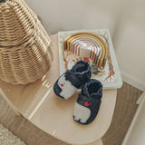 Friends Wrap Around Soft Soles Navy