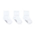 Herringbone Weaves Baby Socks 3-Pack, flat laid