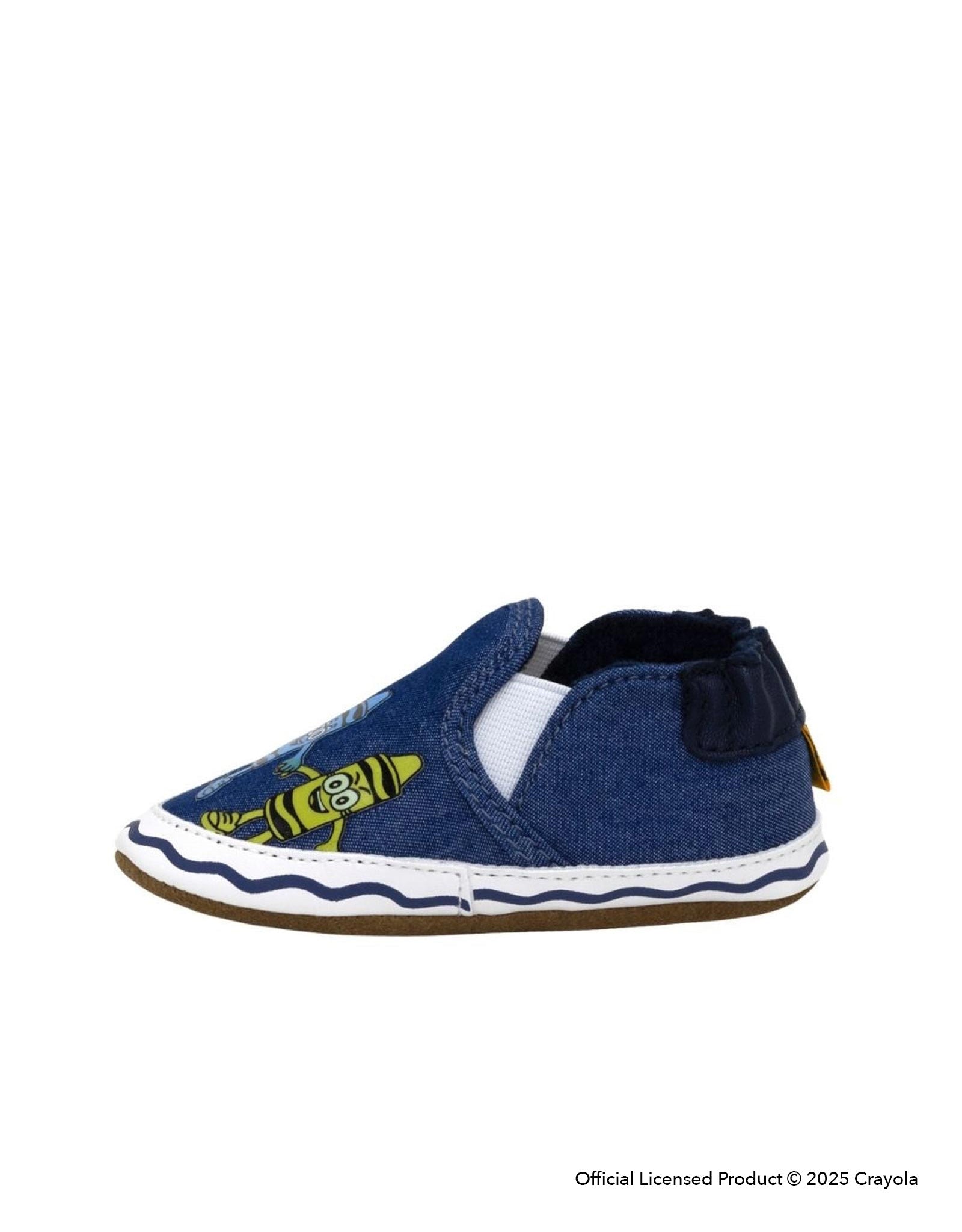 Crayola® Pals Soft Soles in Navy, front view