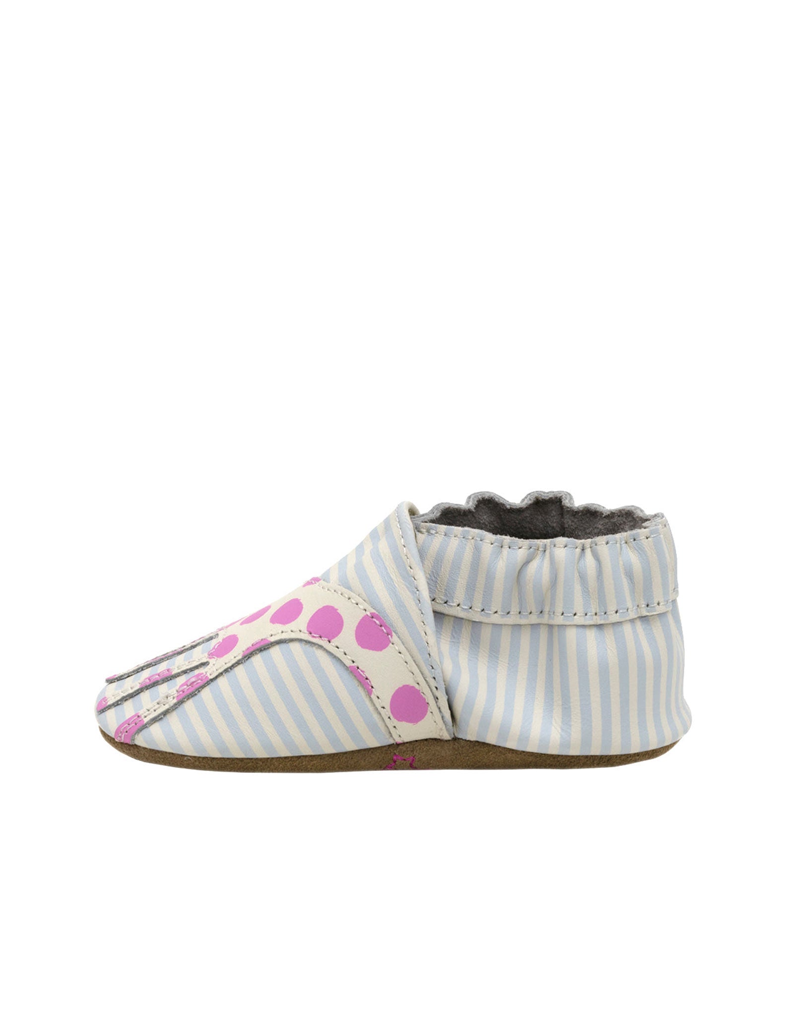 Reach for the Stars Soft Soles Stripe, side view