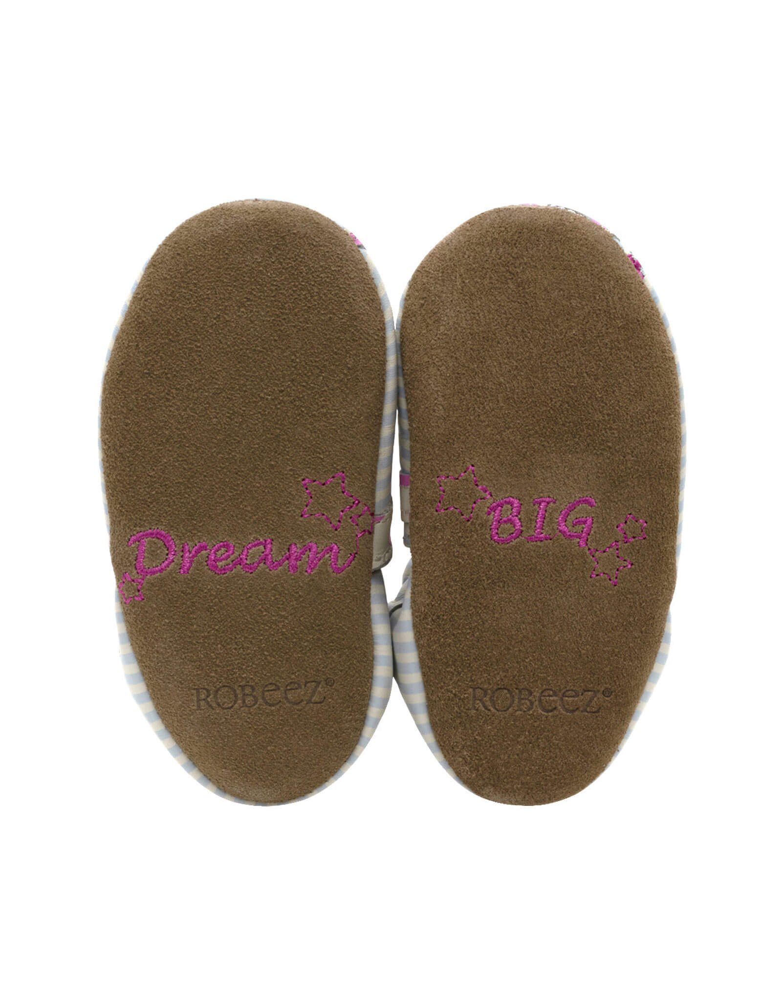 Reach for the Stars Soft Soles Stripe, bottom view