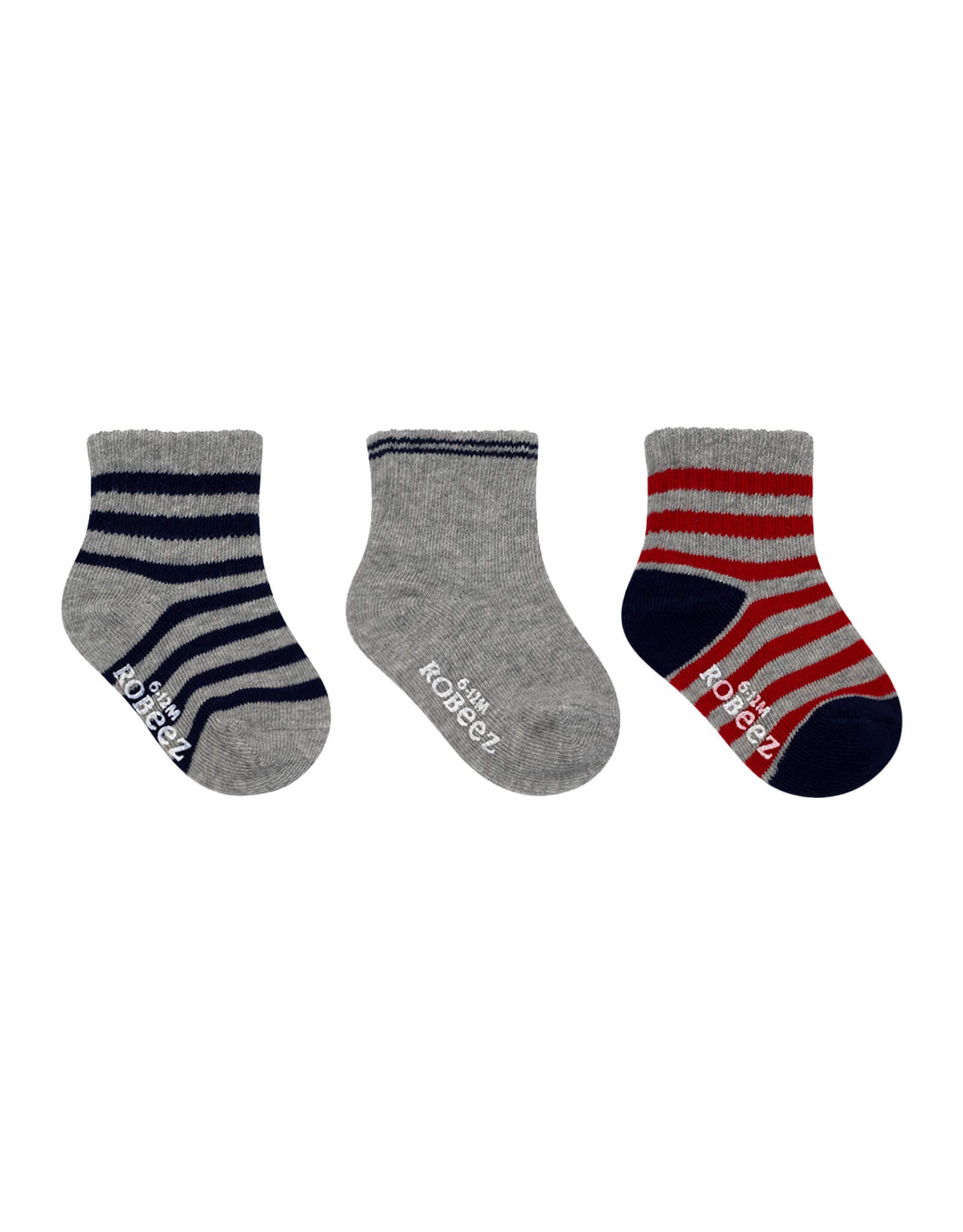 Daily Dave Baby Socks 3-Pack, flat laid