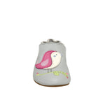 Bird Buddies Soft Soles Grey, front view