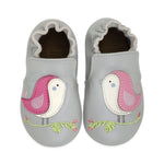 Bird Buddies Soft Soles Grey, top view