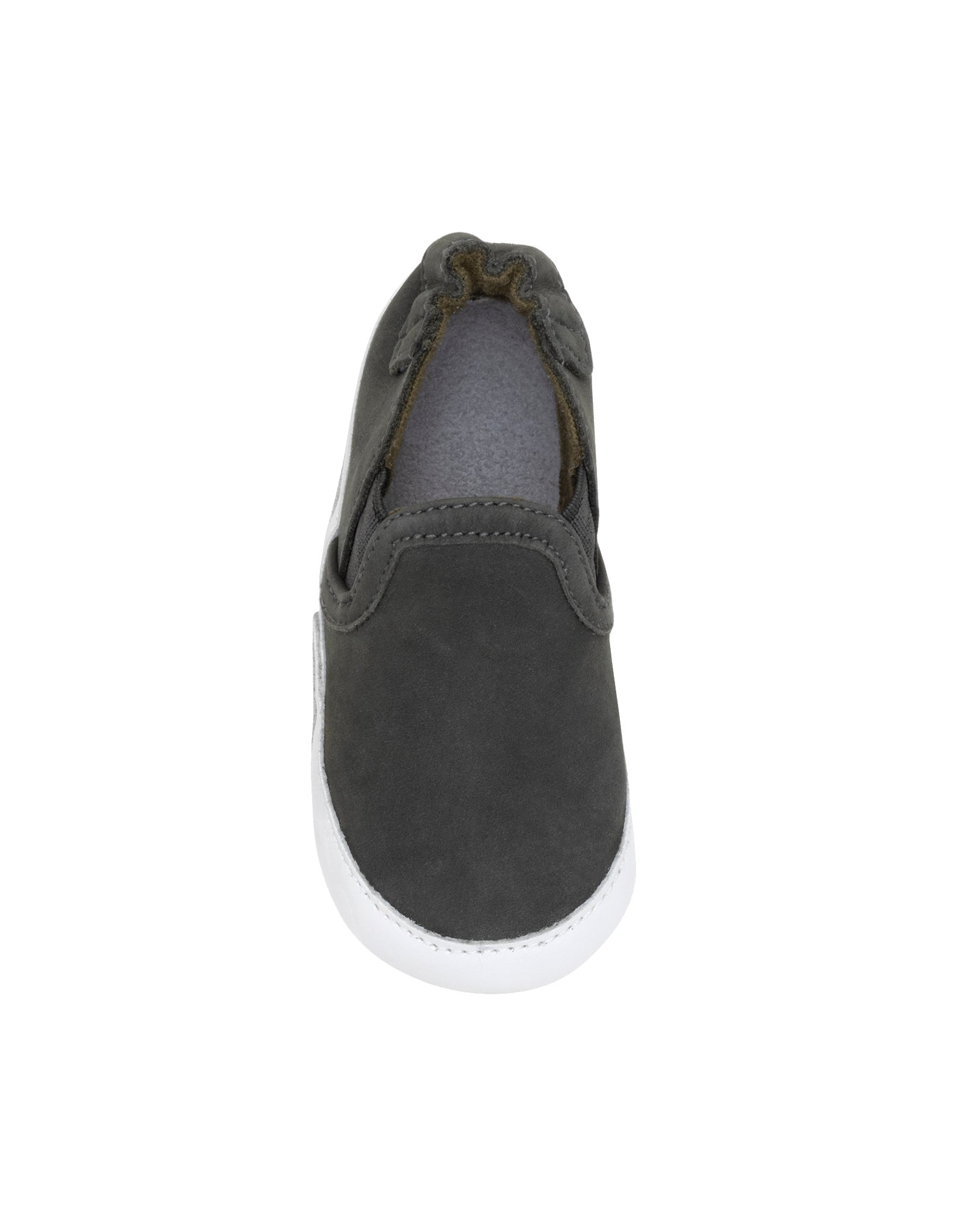 Liam Soft Soles Charcoal Grey, top view