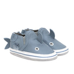 Sebastian Shark Soft Soles Blue, perspective view