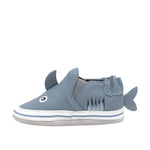 Sebastian Shark Soft Soles Blue, side view