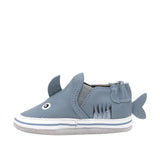 Sebastian Shark Soft Soles Blue, side view