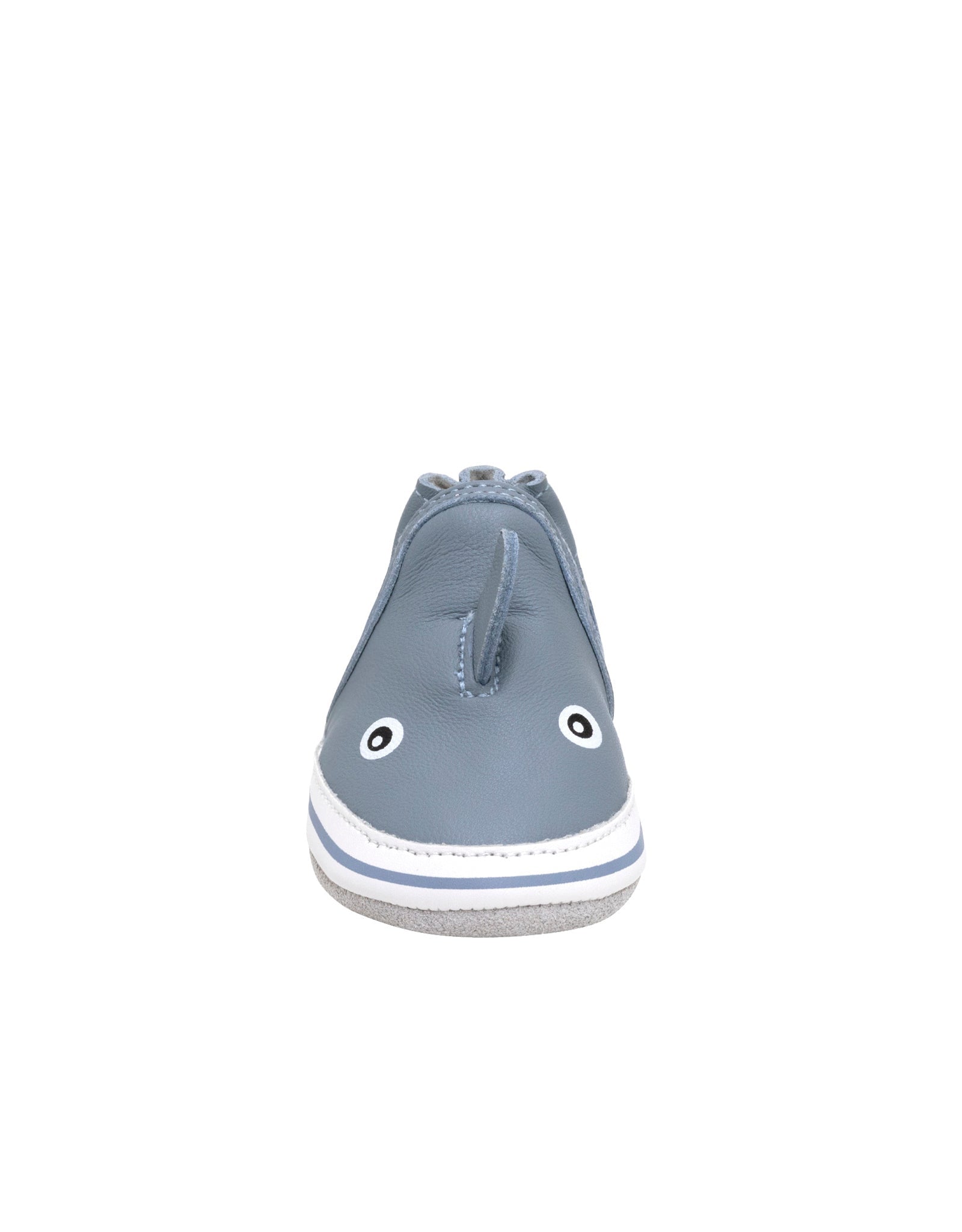 Sebastian Shark Soft Soles Blue, front view