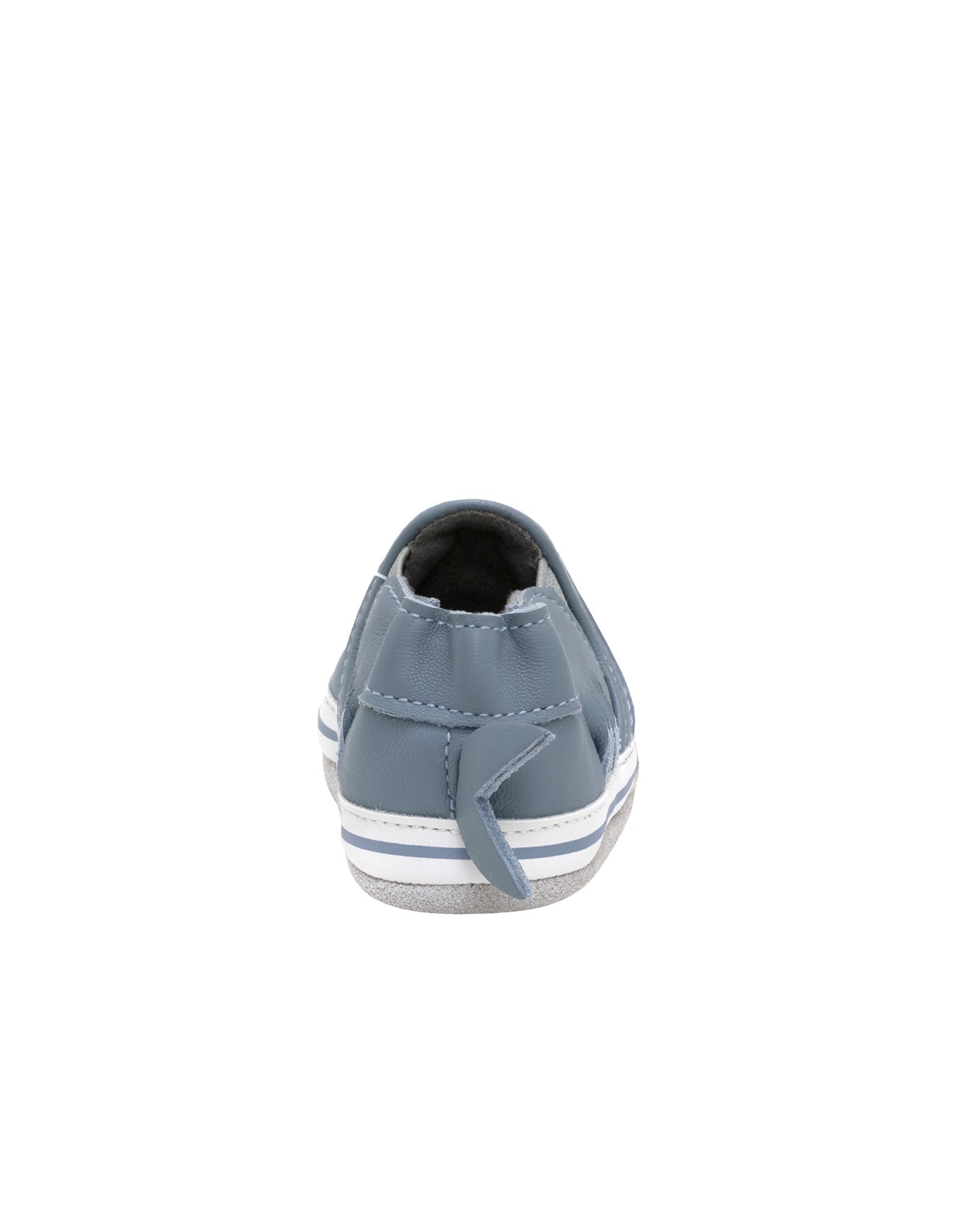 Sebastian Shark Soft Soles Blue, back view