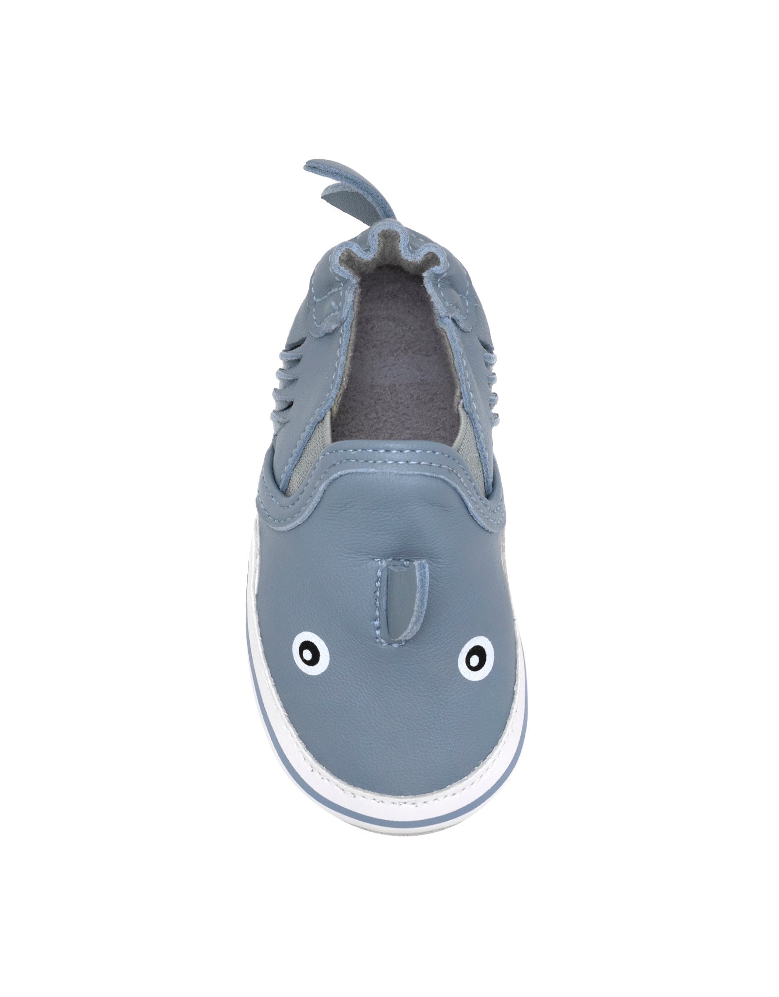Sebastian Shark Soft Soles Blue, top view