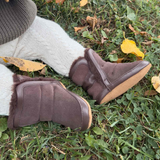 Cozy Cuff Soft Sole Boots Brown