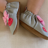 Cherry Cute Soft Soles in Grey