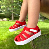 Elite Jelly Shoes in Red