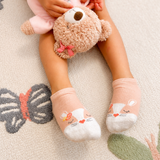 Hopsy's Garden 6-Pack No Show Socks for Toddlers and Kids