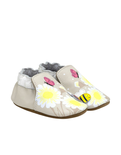 Love Bugs Soft Soles in Taupe