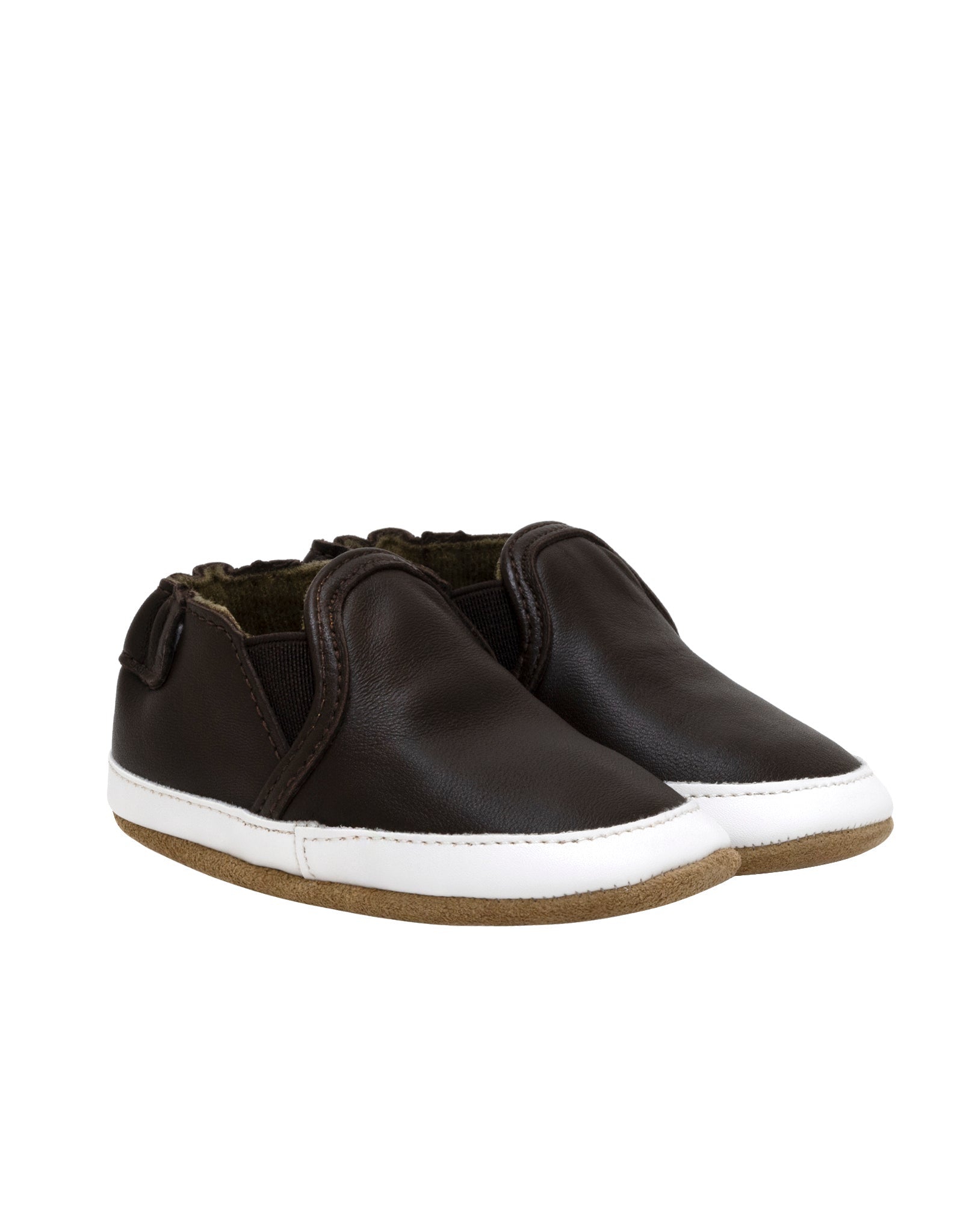 Liam Basic Soft Soles Chocolate Brown, perspective view