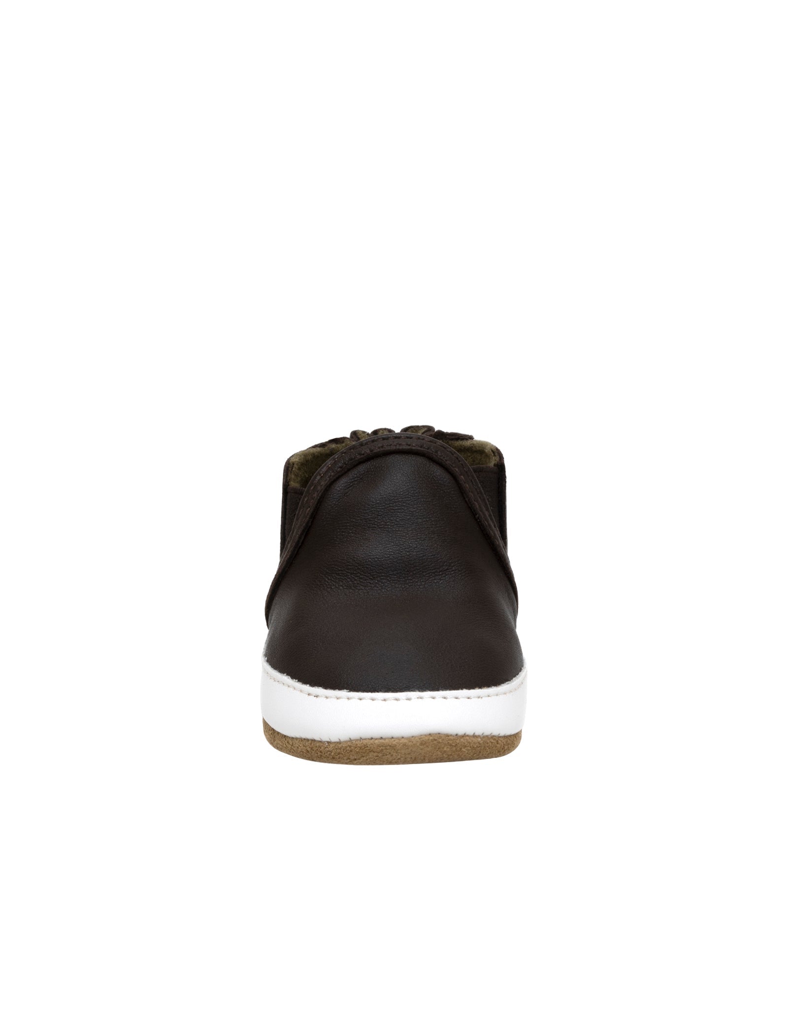 Liam Basic Soft Soles Chocolate Brown, front view