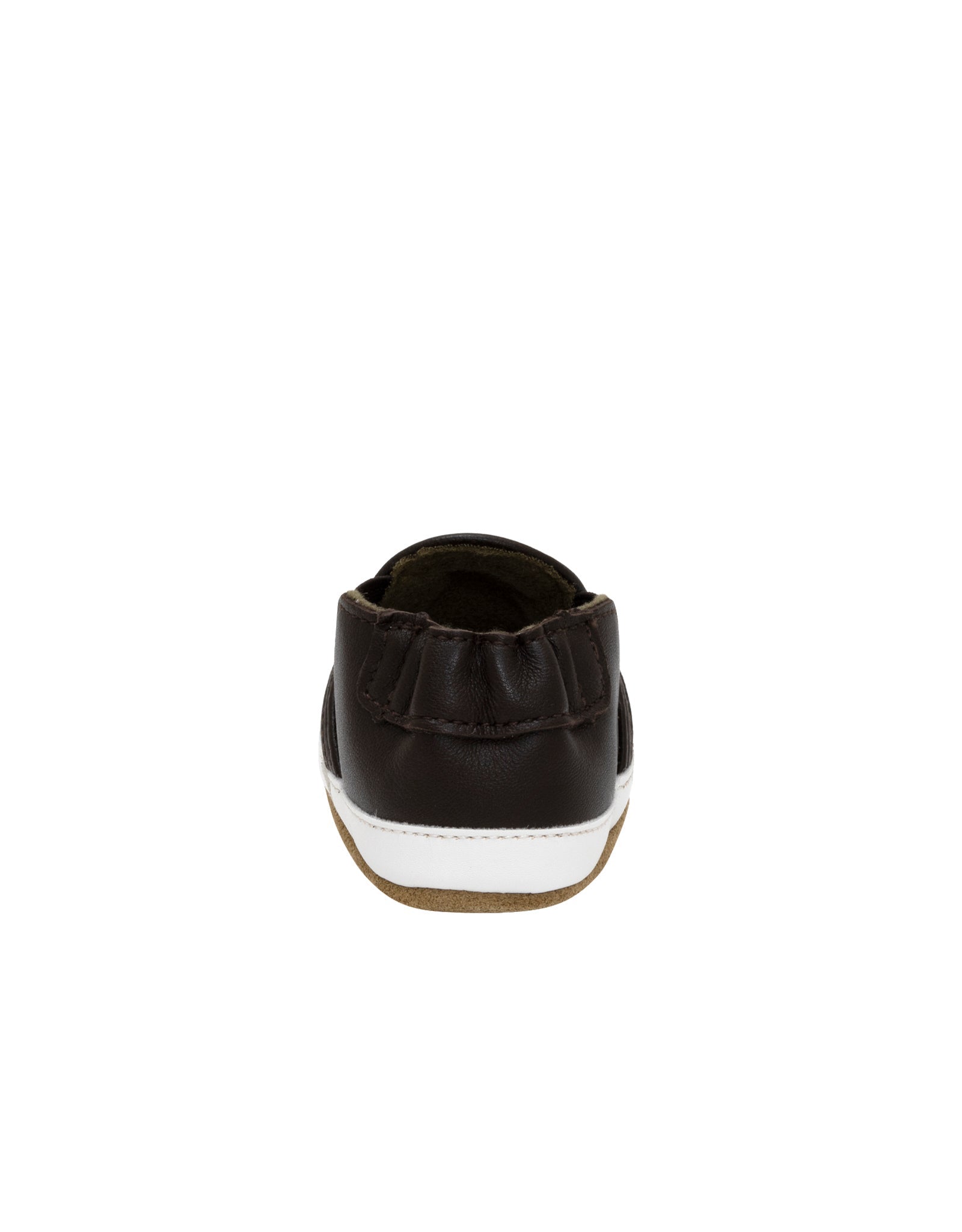 Liam Basic Soft Soles Chocolate Brown, back view